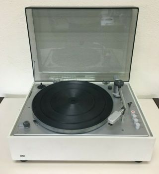 Braun Ps 600 Turntable Plattenspieler Vintage Design By Dieter Rams Verry Rare