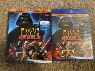 Star Wars Rebels Season 2 Blu Ray With Rare Slipcover