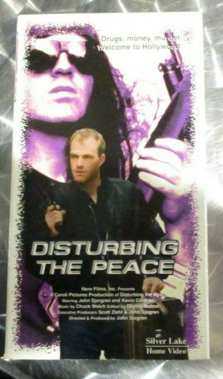Disturbing The Peace (vhs 1994) Rare