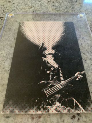Kiss 1974 First Album Promo Postcard Casablanca Aucoin Rare - Holy Grail