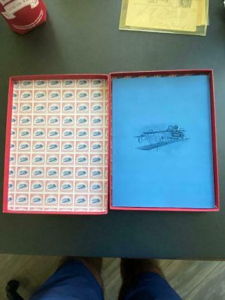 VERY RARE: Inverted Jenny USPS Collector ' s Limited Edition Set 4806 var 3