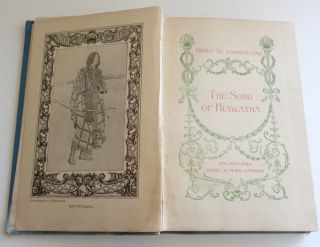 Antique BookThe Song of Hiawatha by Henry W.  Longfellow HC Pub Henry Al Temus 2