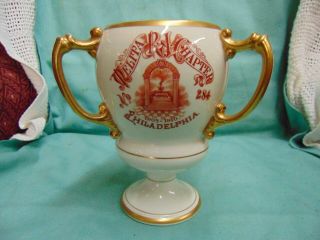 Antique Masonic 1903 - 1910 Melita Royal Arch Chapter No.  284.  Loving Cup.  Nr.