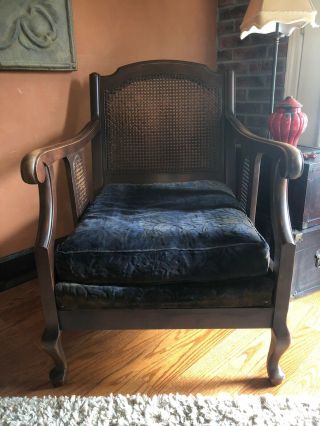 Rare Antique Bergere Cane Back Chair Circa 1900 ' s 5