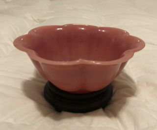 Rare Antique Chinese Peking Glass Bowls (set of 2) 3