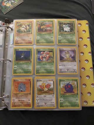 Binder Of (120, ) Pokemon Cards,  1 Random Holo / Rare - 1999 - 2000 Wizards 3