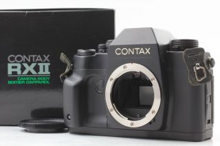 Rare [boxed Mint] Contax Rx Ii 35mm Slr Film Camera From Japan 1082