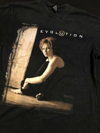 Vintage Martina Mcbride Evolution Tour T Shirt 1998 - 99 Size Medium Rare