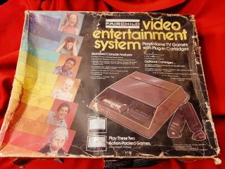 Fairchild Video Entertainment System Rare Console