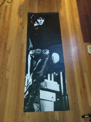 Jim Morrison The Doors Large Door Poster Vintage 1981 Lizard King Rock And Roll