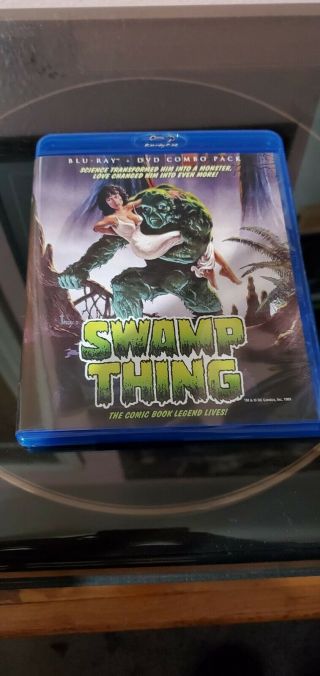 Swamp Thing (1982) Wes Craven [scream Factory Blu - Ray Dvd Combo Pack] Rare & Oop
