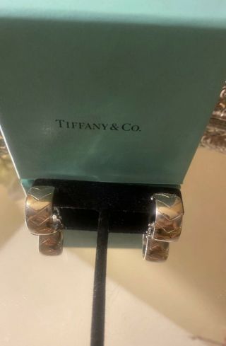 Tiffany & Co.  Rare Vintage 18k Hoops