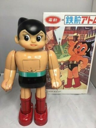 Rare 1995 Astro Boy Tin Toy Robot Japan