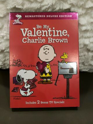 Be My Valentine,  Charlie Brown Dvd Remastered Deluxe Edition 2008 Rare Oop