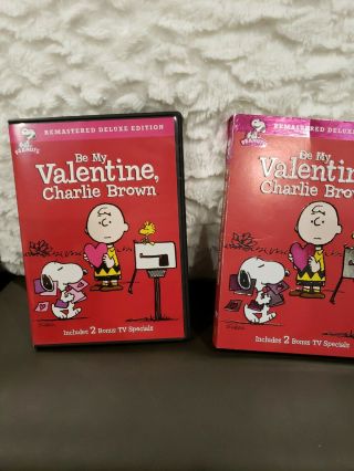 Be My Valentine,  Charlie Brown DVD Remastered Deluxe Edition 2008 Rare OOP 3