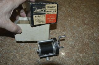 Vintage Langley Streamlite Model 310 W/original Box