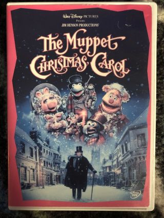 The Muppet Christmas Carol Dvd Michael Caine When Love Is Gone Rare Oop