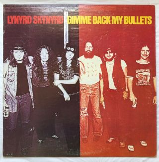 Lynyrd Skynyrd Gimme Back My Bullets Rare Vinyl Lp Record 