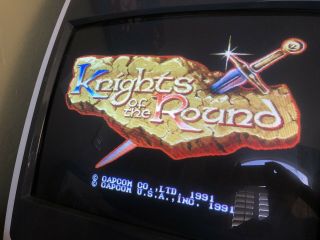 Knights Of The Round Circle Capcom Jamma Rare Pcb