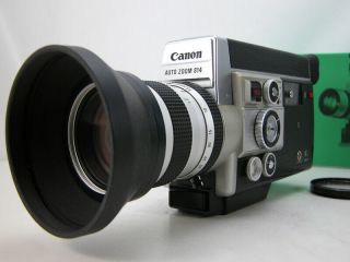 & Pro Canon 8 Movie Camera W/rare Slow Motion & Pro Speed