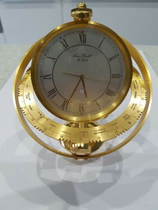 Jean Roulet Le Locle Swiss Date World Time.  Very Rare