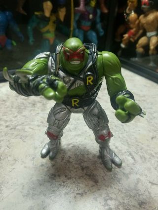 Rare Playmates Jim Lee 1995 Teenage Mutant Ninja Turtles Tmnt Raphael