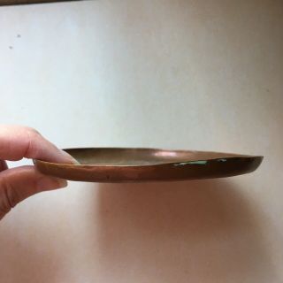 Copper Arts And Crafts Style Small Tray Dish 3