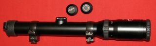 Top Schmidt & Bender Rifle Scope 1,  25 - 4 X 20 / With Rare Reticle 2