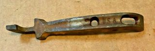 Vintage Cs 64 Cast Iron Handle - Wood Stove Lid Lifter - 7 " Long - Made In Usa