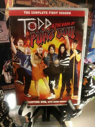 Todd & The Book Of Pure Evil - Season One (dvd,  2012,  2 - Disc Set) Rare Oop