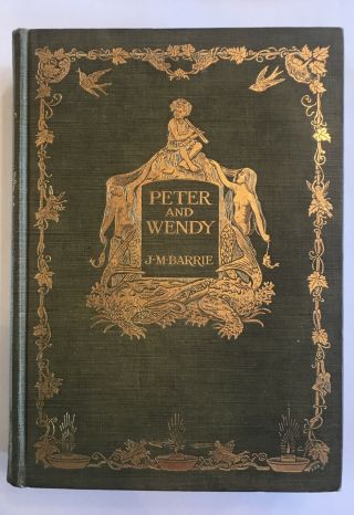 J.  M.  Barrie Peter And Wendy 1911 First Edition Rare Children 