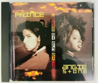 Prince & Angie Stone: U Make My Sun Shine Rare Oop Cd