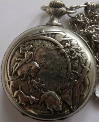 Very Rare - Hebdomas - Swiss Pocket Watch