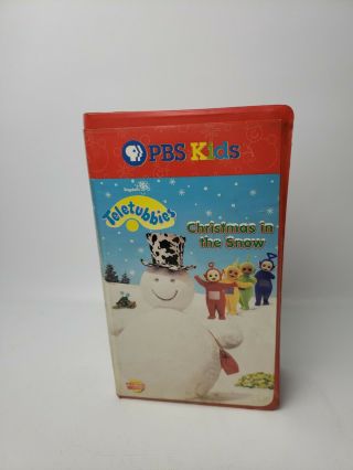 Teletubbies Christmas In The Snow 2 Vhs It 