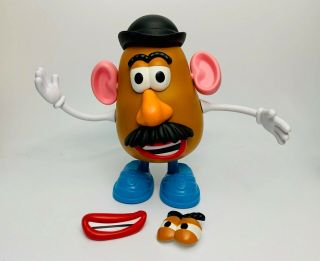 Rare Thinkway Playskool Toy Story Animated Talking Mr Potato Head Popping Parts