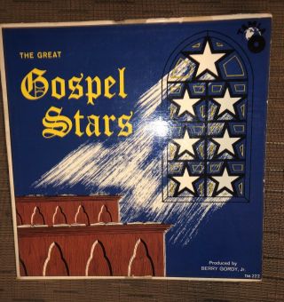 2 Rare Tamla Lp The Great Gospel Stars & Rev.  Columbus Man - They Shall Be Mine