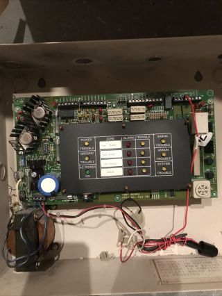Simplex 4001 Fire Alarm Panel.  Rare