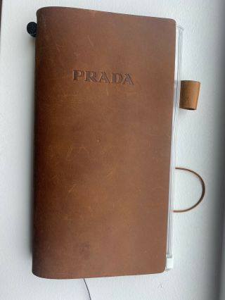 Travelers Factory X Prada Limited Travelers Notebook Midori Rare