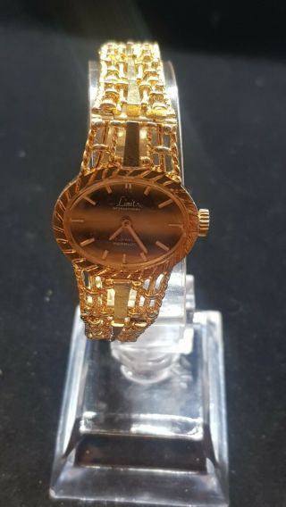 Ladies Vintage Limit Watch Swiss Made 17 Jewels