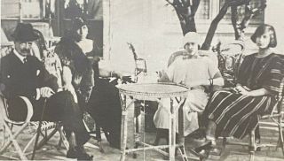 Antique Photo Russian Imperial Grand Duke Kirill Romanov Family in Exile 1922 2
