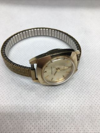 Vintage Gold Tone Timex Watch Wind Up