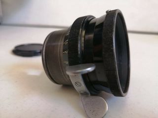 Carl Zeiss Jena Biotar 1:2 f=3.  5cm T rare lens Arri standard mount 3