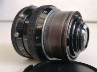 Carl Zeiss Jena Biotar 1:2 f=3.  5cm T rare lens Arri standard mount 5
