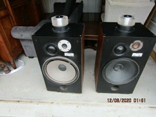 Rare Vintage Pioneer Hpm - 150 Speakers