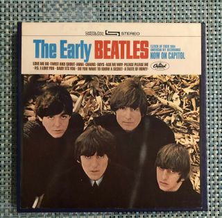 The Early Beatles Capitol L2309 4 Track 7 1/2 Ips Reel To Reel Rare