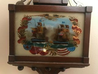 Rare Tiffany & Co.  Battle of Lake Erie Chelsea Ship ' s Bell Banjo Clock 2