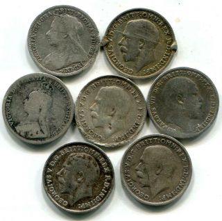 Scrap Sterling Silver Coins C125