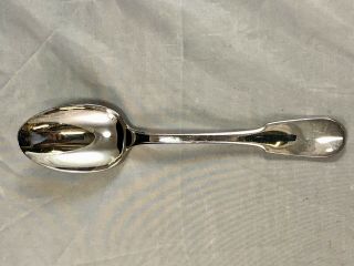 Christofle Fidelio 7 - 1/2 Inch Serving Spoon Silver Plated No Monogram