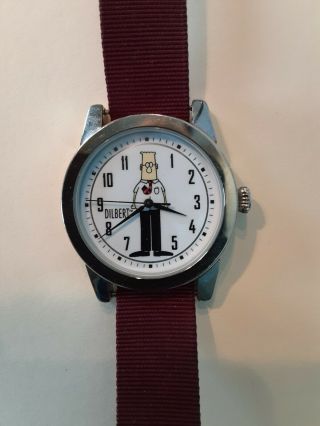 Pre - Owned Limited Edition Fossil Dilbert Watch