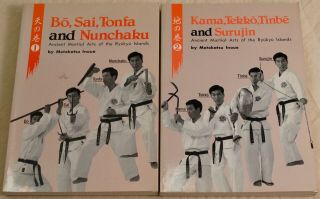 Bo Sai Tonfa & Nunchaku & Kama,  Tekko,  Tinbe,  & Surujin By Motokatsu Inoue Rare